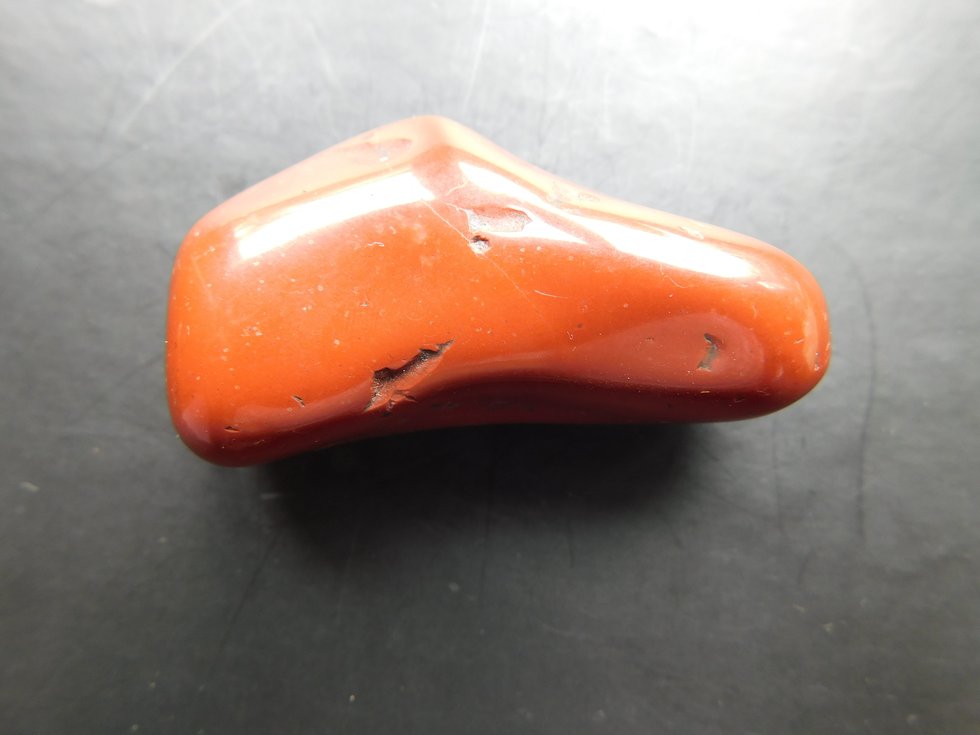 Jaspe rojo Tamboreado JSR-05