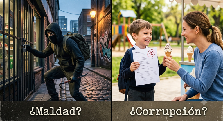 "La maldad no existe" y "las notas del colegio fabrican corruptos" 2 opiniones difíciles de ignorar