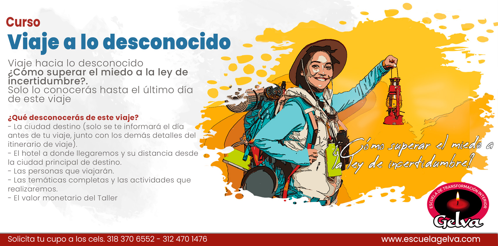 Ve al curso de Viaje a lo desconocido